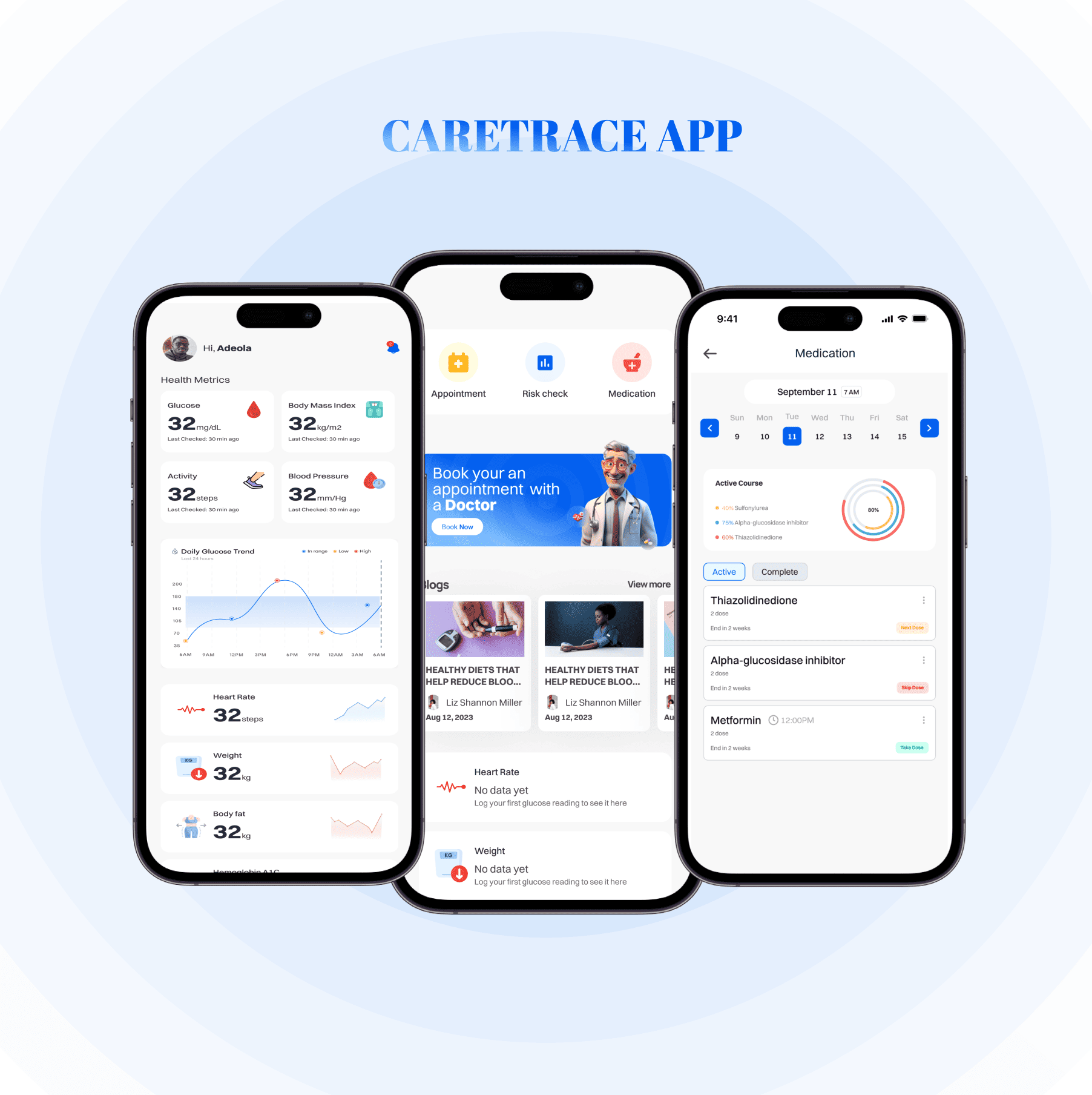 Caretrace Portfolio